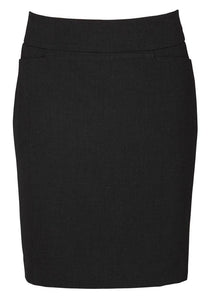 Biz Collection Ladies Classic Knee Length Skirt