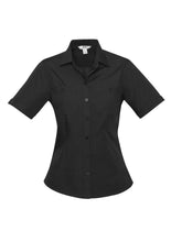 Load image into Gallery viewer, Biz Collection Ladies Bondi Short Sleeve Shirt