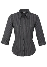 Load image into Gallery viewer, Biz Collection Ladies Cuban 3/4 Sleeve Shirt