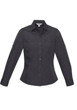 Load image into Gallery viewer, Biz Collection Bondi Ladies L/S Shirt