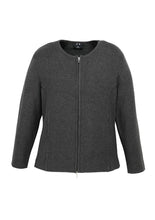 Load image into Gallery viewer, Biz Collection Ladies 2 Way Zipper Cardigan