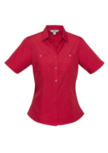 Load image into Gallery viewer, Biz Collection Ladies Bondi Short Sleeve Shirt