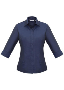 Biz Collection Ladies Hemingway 3/4 Sleeve Shirt