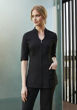 Load image into Gallery viewer, Biz Collection Bliss Zip Front Tunic
