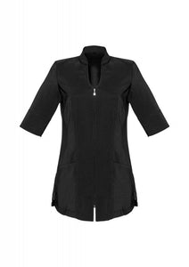 Biz Collection Bliss Zip Front Tunic