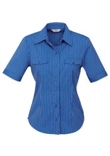 Load image into Gallery viewer, Biz Collection Ladies Cuban Short Sleeve Shirt