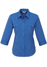 Load image into Gallery viewer, Biz Collection Ladies Cuban 3/4 Sleeve Shirt