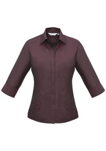 Load image into Gallery viewer, Biz Collection Ladies Hemingway 3/4 Sleeve Shirt