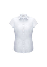 Load image into Gallery viewer, Biz Collection Ladies Euro Short Sleeve Shirt-(S812LS)