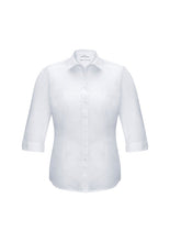 Load image into Gallery viewer, Biz Collection Ladies Euro 3/4 Sleeve Shirt-(S812LT)
