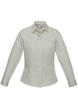 Load image into Gallery viewer, Biz Collection Bondi Ladies L/S Shirt