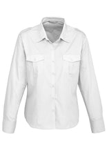 Load image into Gallery viewer, Biz Collection Ladies Eppaulette Long Sleeve Shirt