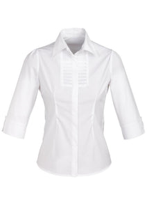 Biz Collection Ladies Berlin 3/4 Sleeve Shirt