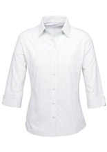 Load image into Gallery viewer, Biz Collection Ladies Ambassador Short Sleeve Shirt